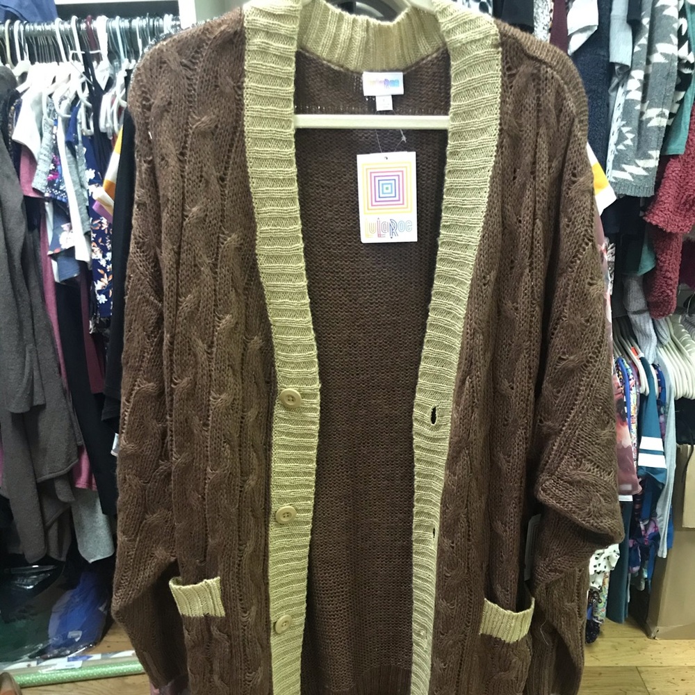 Brand new with tags Lularoe L Lucille cardigan